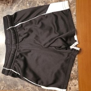 Black with White Basketball Shorts